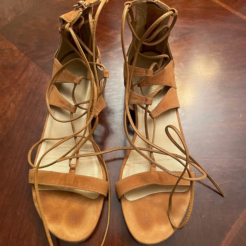 Stuart Weitzman Suede Sandal Size 39